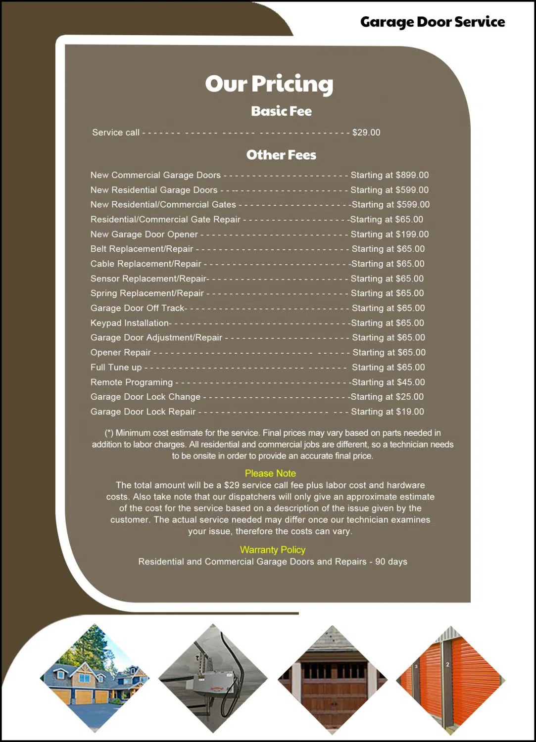 State Garage Doors Sea Cliff, NY 516-206-1078